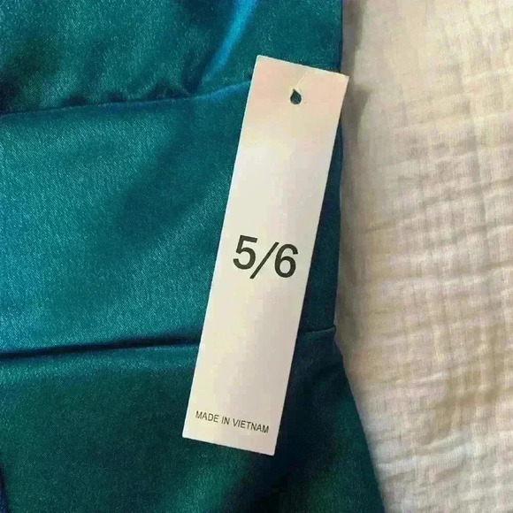 Macy’s Teal Blue/Green Formal Dress - Picture 6 of 6